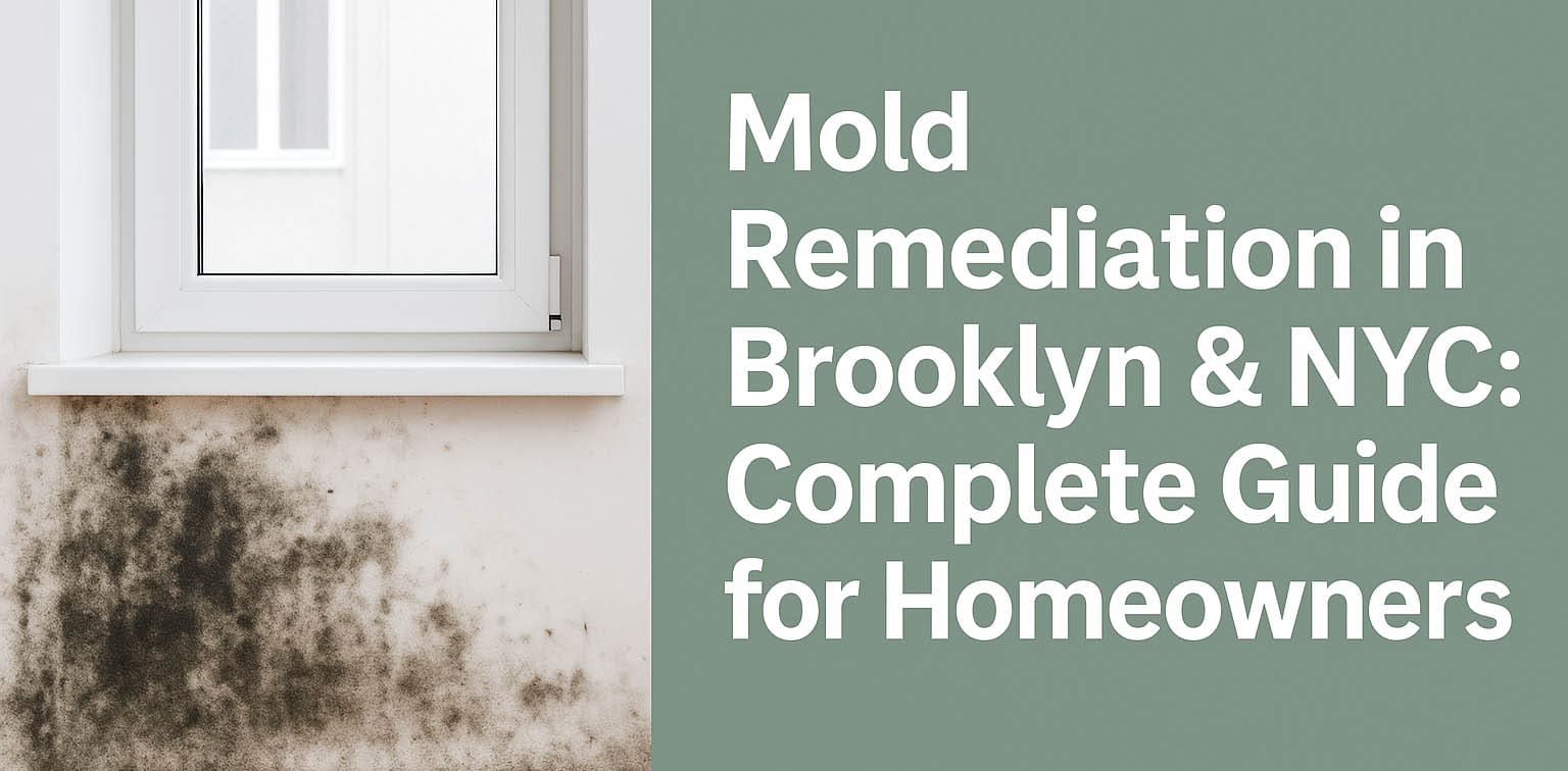 Mold Remediation in Brooklyn & NYC: Complete Guide for Homeowners | NYC Mold Remediation & Water Damage Restoration