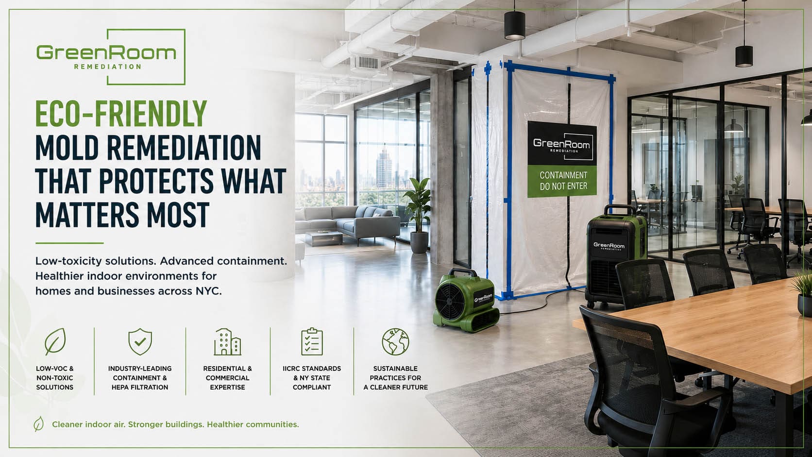 NYC Eco-Friendly Mold Remediation - What Actually Works and What Does Not | NYC Mold Remediation & Water Damage Restoration