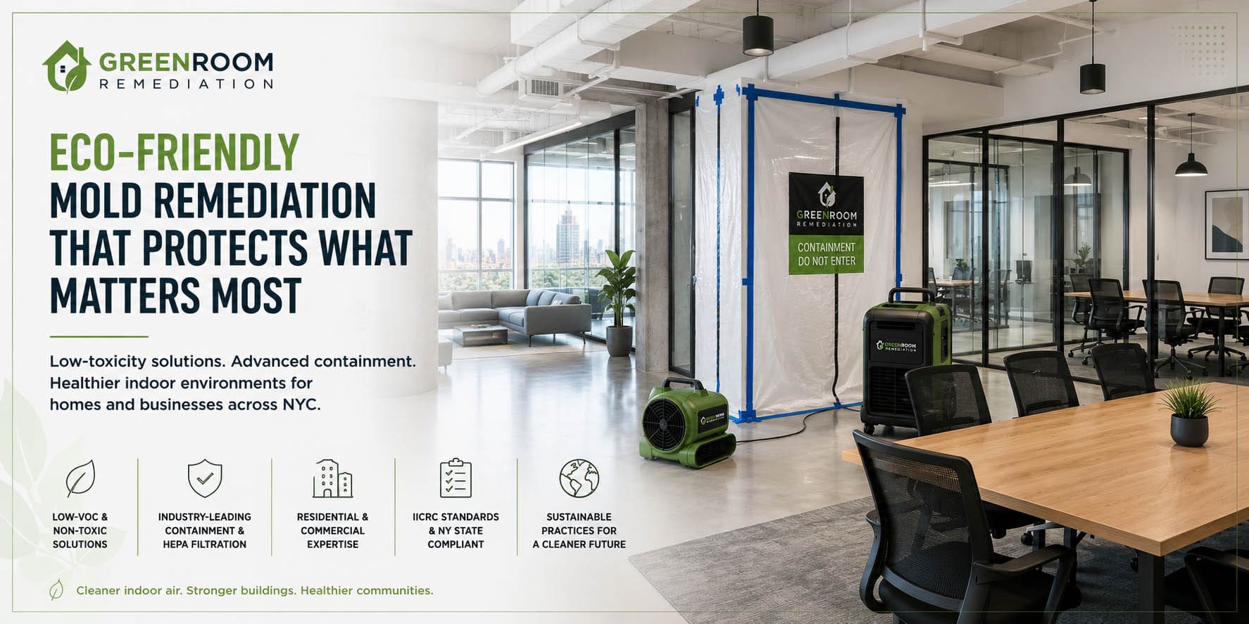 NYC Eco-Friendly Mold Remediation - What Actually Works and What Does Not | NYC Mold Remediation & Water Damage Restoration