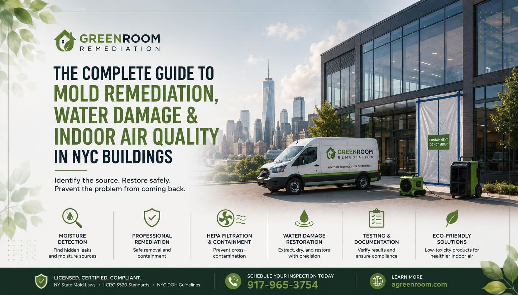 Mold Remediation, Water Damage Restoration, and Indoor Air Quality Guide | NYC Mold Remediation & Water Damage Restoration