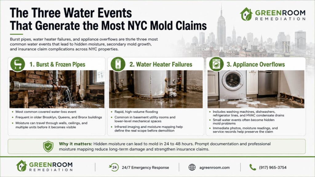 Will Your Nyc Insurance Policy Cover The Damage Will Your NYC Insurance Policy Cover the Damage | NYC Mold Remediation & Water Damage Restoration